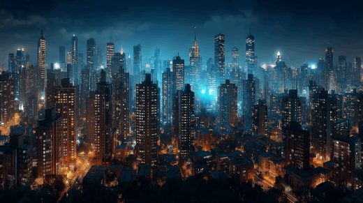 Dense City puzzle preview